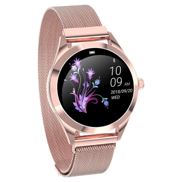 Damski Smartwatch G.Rossi SW017-4 Różowo-złoty