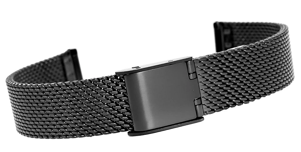 Bransoleta IPB Czarna Mesh 10 mm JK10B Bransoleta IPB Czarna Mesh 10 mm JK10B