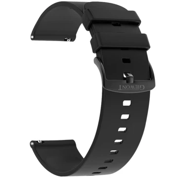 Pasek do Smartwatch Giewont GW330 Silikonowy CZARNY GWP330-3