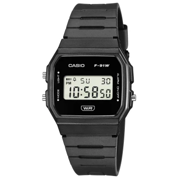 Zegarek CASIO Unisex F-91WB-1AVDF + BOX