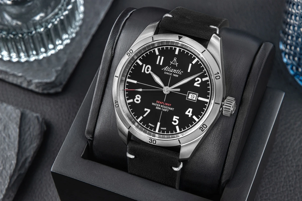 Zegarek Męski Atlantic Seaflight 70351.41.65 + BOX Zegarek Męski Atlantic Seaflight 70351.41.65 + BOX