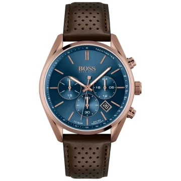 Zegarek Męski Brązowy pasek Hugo Boss 1513817 Champion