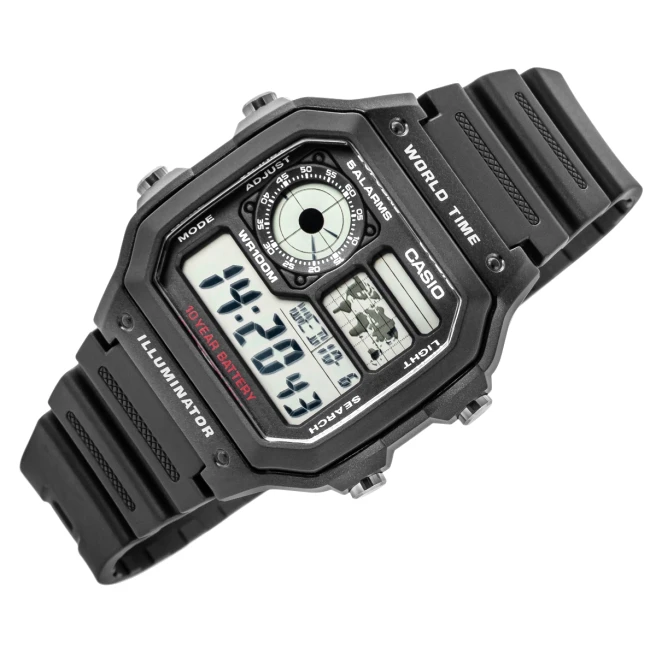 Zegarek Męski CASIO AE-1200WH-1AVDF + BOX