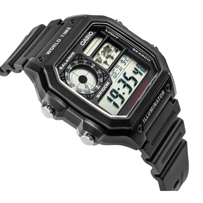 Zegarek Męski CASIO AE-1200WH-1AVDF + BOX