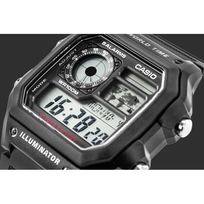 Zegarek Męski CASIO AE-1200WH-1AVDF + BOX