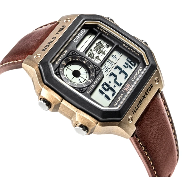 Zegarek Męski CASIO AE-1200WHL-5AVDF + BOX