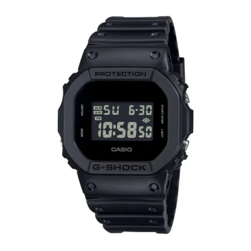 Zegarek męski Casio G-SHOCK DW-5600UBB-1ER na pasku czarnym, czarna tarcza