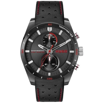 Zegarek Męski Hugo Fast 1530370 Czarny