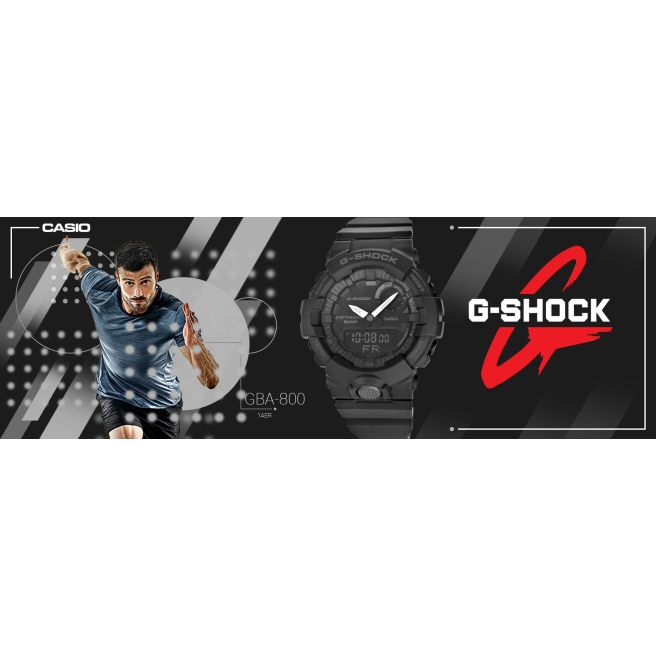 Zegarek Męski CASIO G-SHOCK GBA-800-1AER 20 Bar Do nurkowania