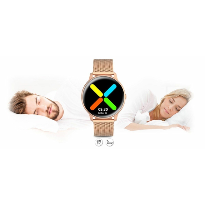 Damski Smartwatch G.Rossi SW015-4 Różowe złoto