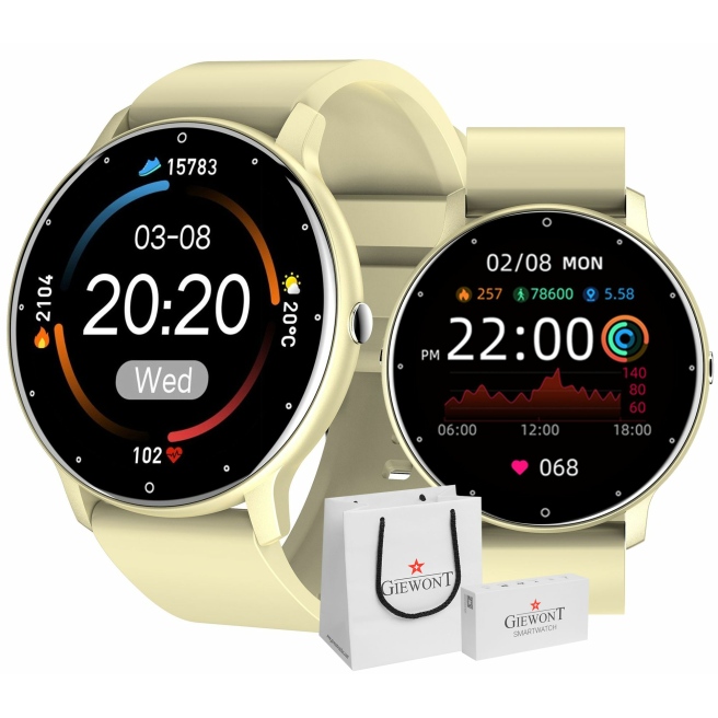 Smartwatch Giewont GW120-6 Ecru-Ecru