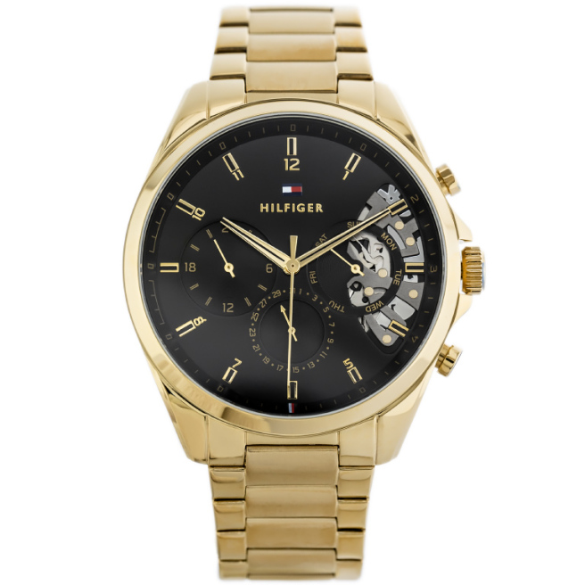 Zegarek Męski Złoty Tommy Hilfiger BAKER 1710447