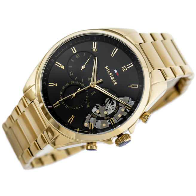 Zegarek Męski Złoty Tommy Hilfiger BAKER 1710447