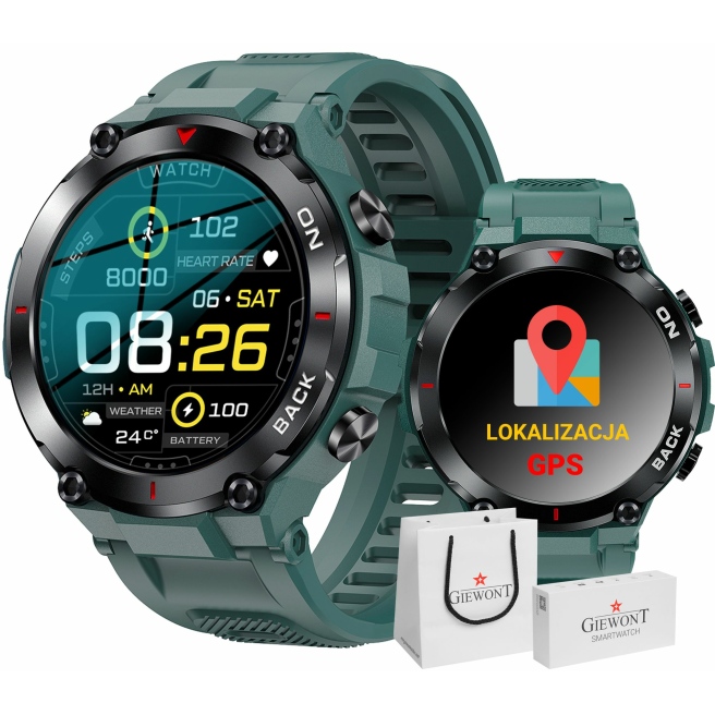Smartwatch Giewont GW460-2 Zielony