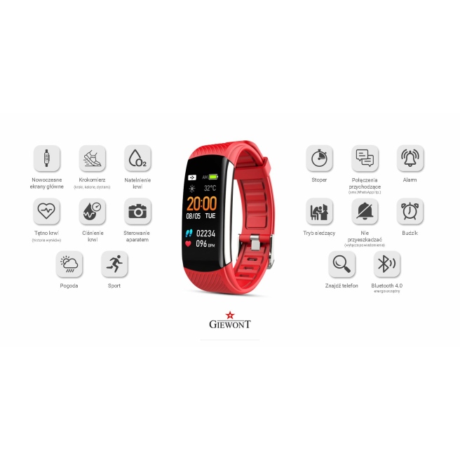 smartband-giewont-gw200-1-dodatkowy-czerwony-pasek