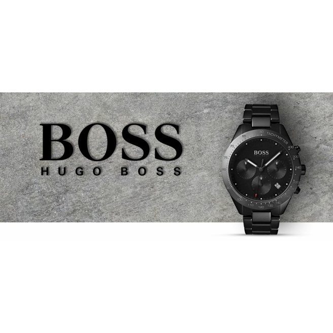 Zegarek Męski Czarny Hugo Boss TALENT 1513581 • ⌚ TwojZegarek.eu