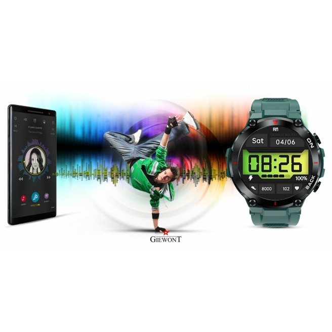 Smartwatch Giewont GW460-2 Zielony
