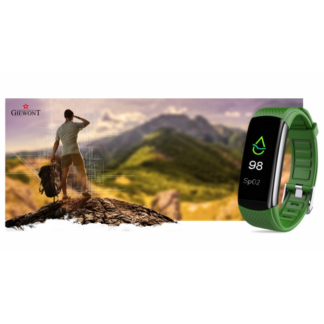 Smartband Giewont GW200-4 + dodatkowy jasnoróżowy pasek