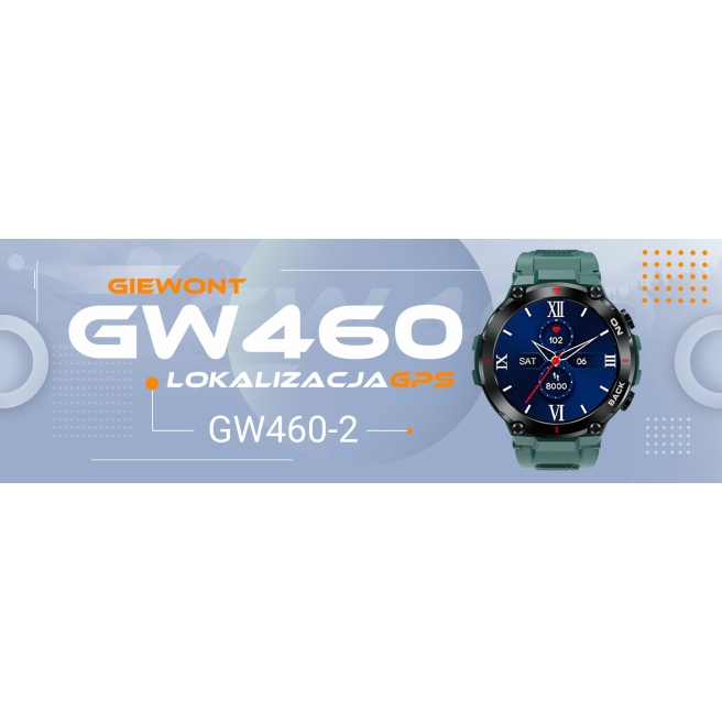 Smartwatch Giewont GW460-2 Zielony