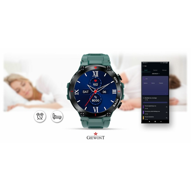 Smartwatch Giewont GW460-2 Zielony
