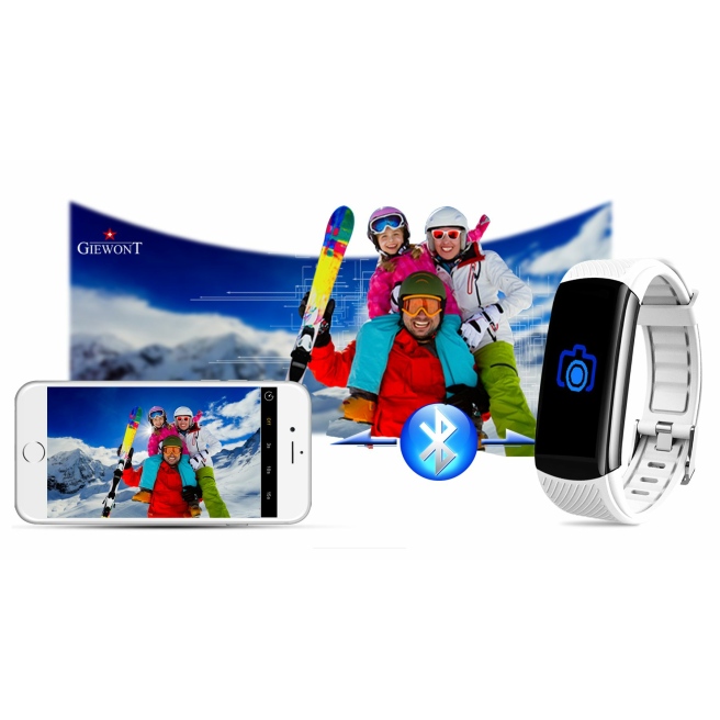 Smartband Giewont GW200-1 + dodatkowy czerwony pasek