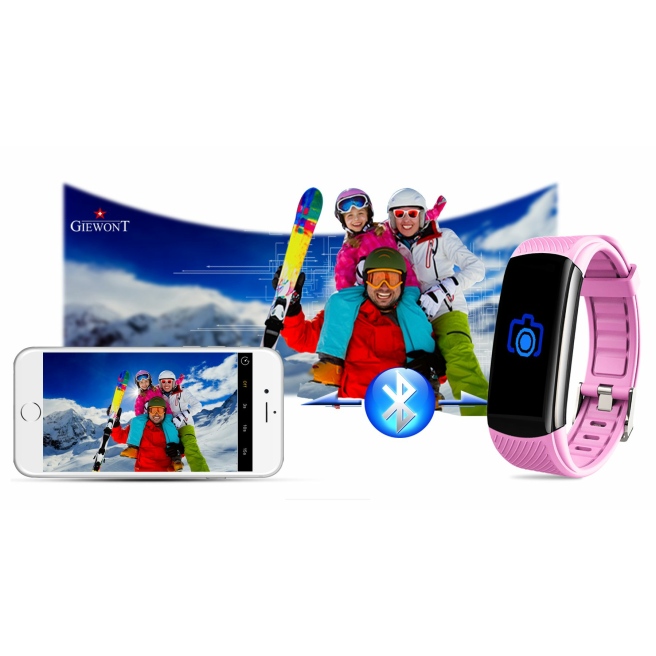 Smartband Giewont GW200-3 + dodatkowy burgundowy pasek