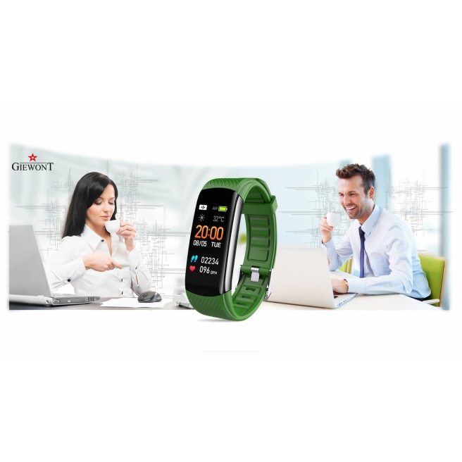Smartband Giewont GW200-4 + dodatkowy jasnoróżowy pasek