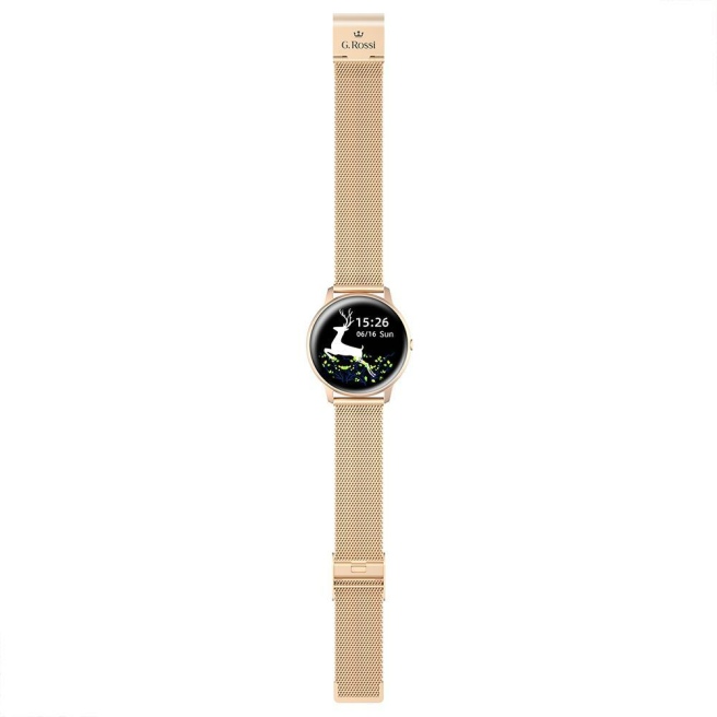 Damski Smartwatch G.Rossi SW015-4 Różowe złoto