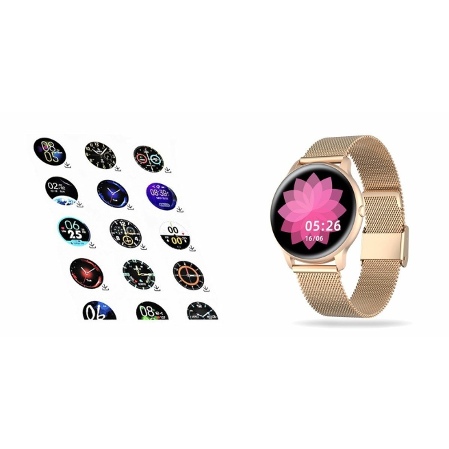 Damski Smartwatch G.Rossi SW015-4 Różowe złoto