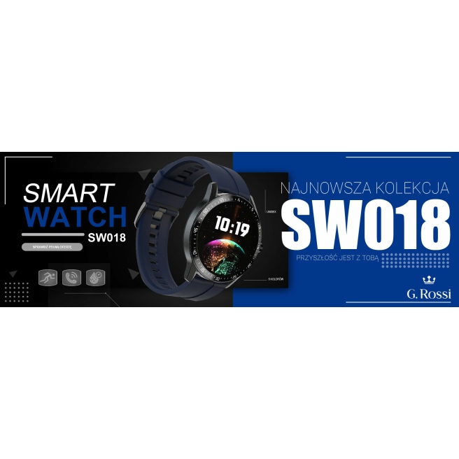Zegarek SMARTWATCH G.ROSSI SW018-4