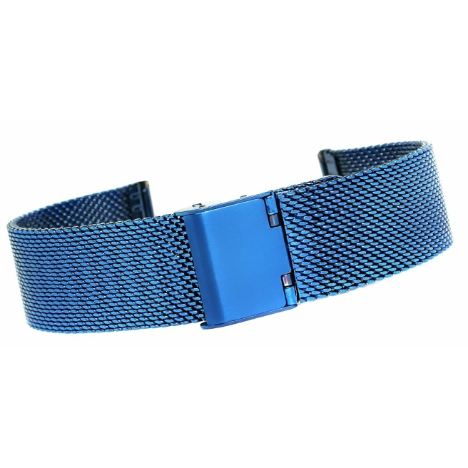 Bransoleta IPB Czarna Mesh 18 mm JK18B