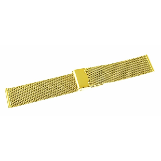Bransoleta IPRG Różowe Złoto Mesh 24 mm JK24RG
