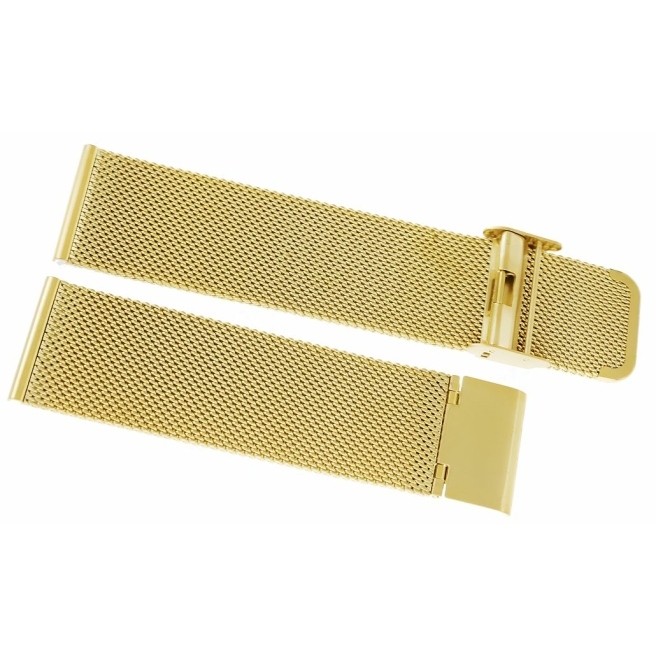 Bransoleta IPRG Różowe Złoto Mesh 24 mm JK24RG