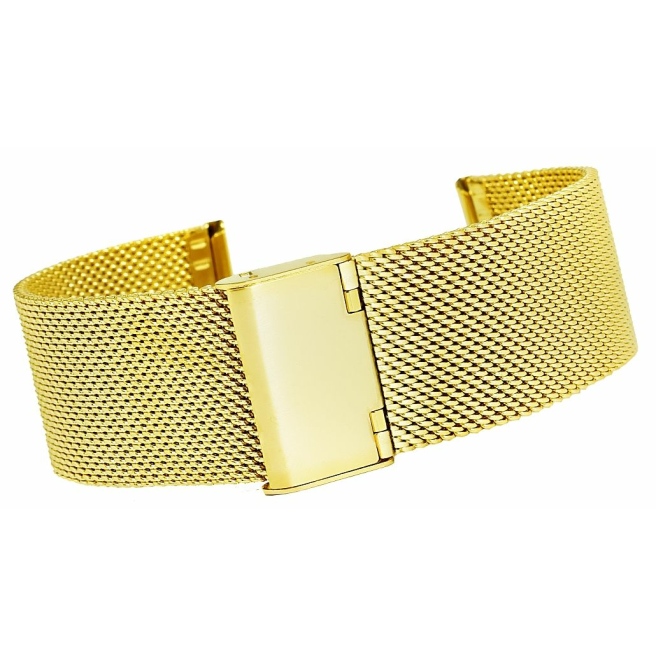 Bransoleta IPRG Różowe Złoto Mesh 24 mm JK24RG