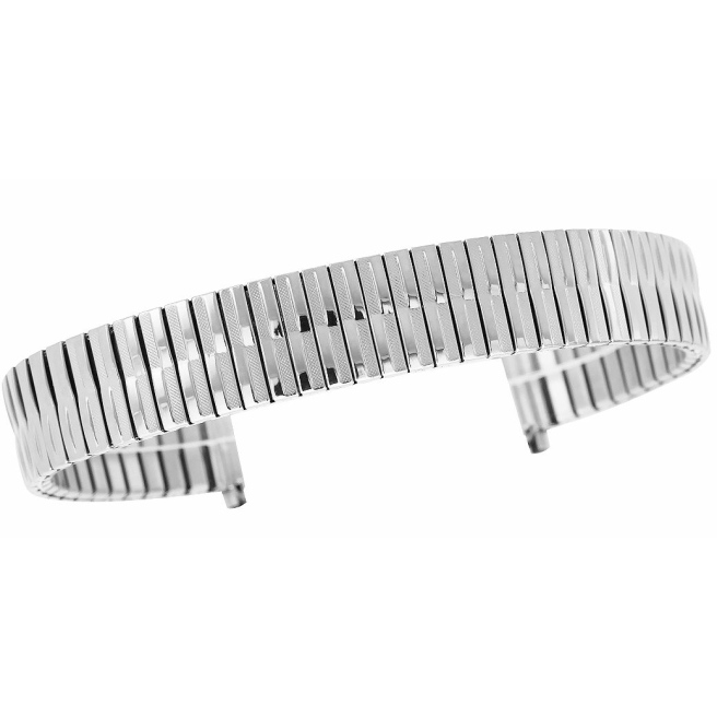 Bransoleta rozciągana HQ 104S 18/22 mm Srebrna