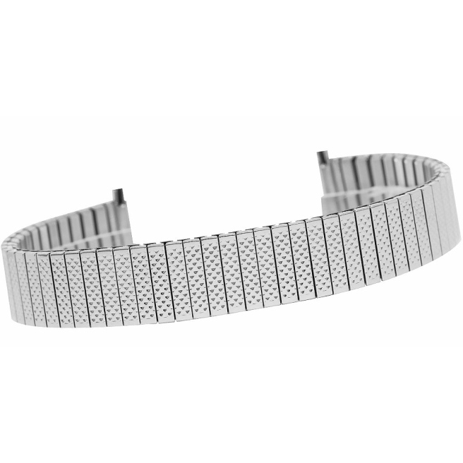 Bransoleta rozciągana HQ 122S 12/16 mm Srebrna