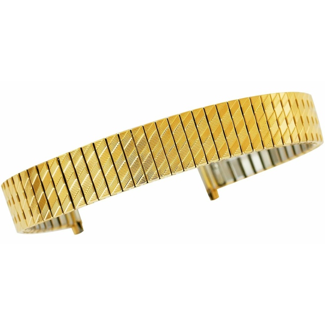 Bransoleta rozciągana HQ 126G 12/16 mm Złota