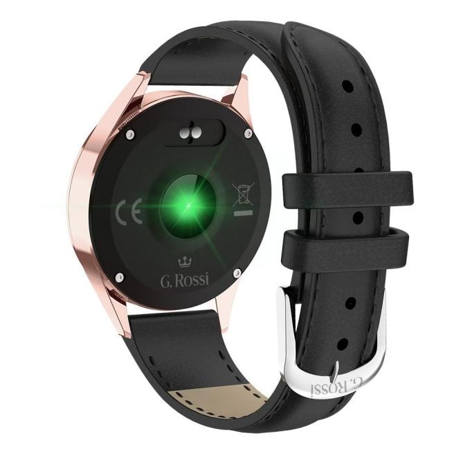Damski Smartwatch G.Rossi + Dodatkowy czarny pasek BF2-4D2-2