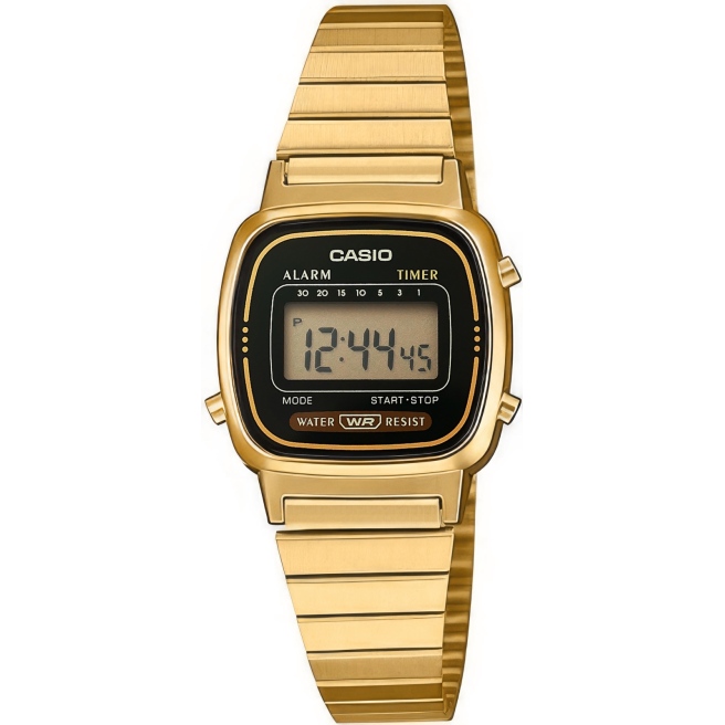 Mały Zegarek damski Złoty CASIO Vintage LA670WGA-1DF