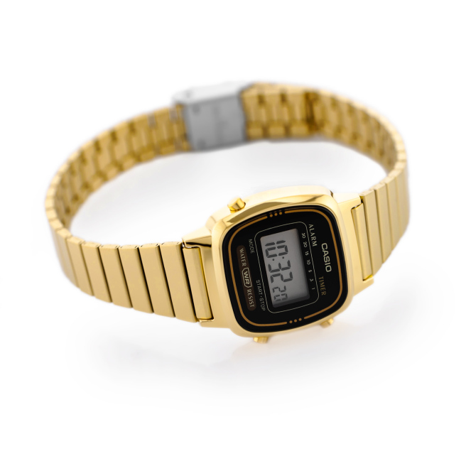 Mały Zegarek damski Złoty CASIO Vintage LA670WGA-1DF