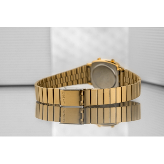 Mały Zegarek damski Złoty CASIO Vintage LA670WGA-9DF