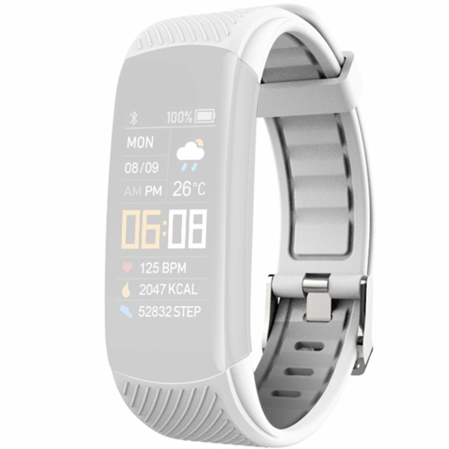 Pasek do Smartwatch Giewont GW200 Silikonowy BIAŁY GWP200-2