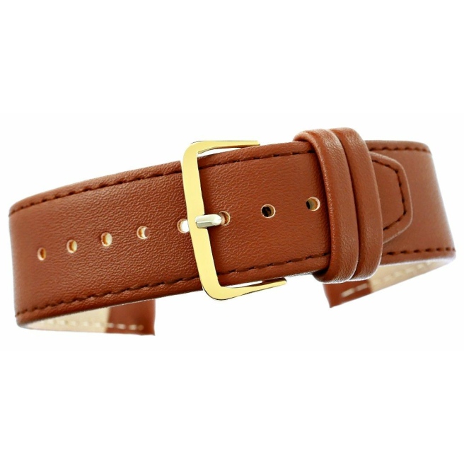 Pasek do zegarka CLASSIC - skóra 24 mm 4999-24XXL-2Z Brązowy