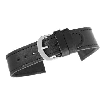 Pasek do zegarka - Rzemiosło skóra 20 mm 7341-20XXLS Czarny