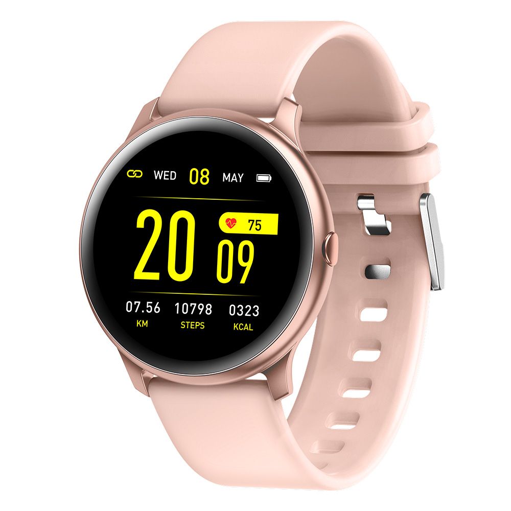 Różowy Smartwatch Giewont GW100-5 Pasek silikonowy - obrazek 3 Różowy Smartwatch Giewont GW100-5 Pasek silikonowy - obrazek 3