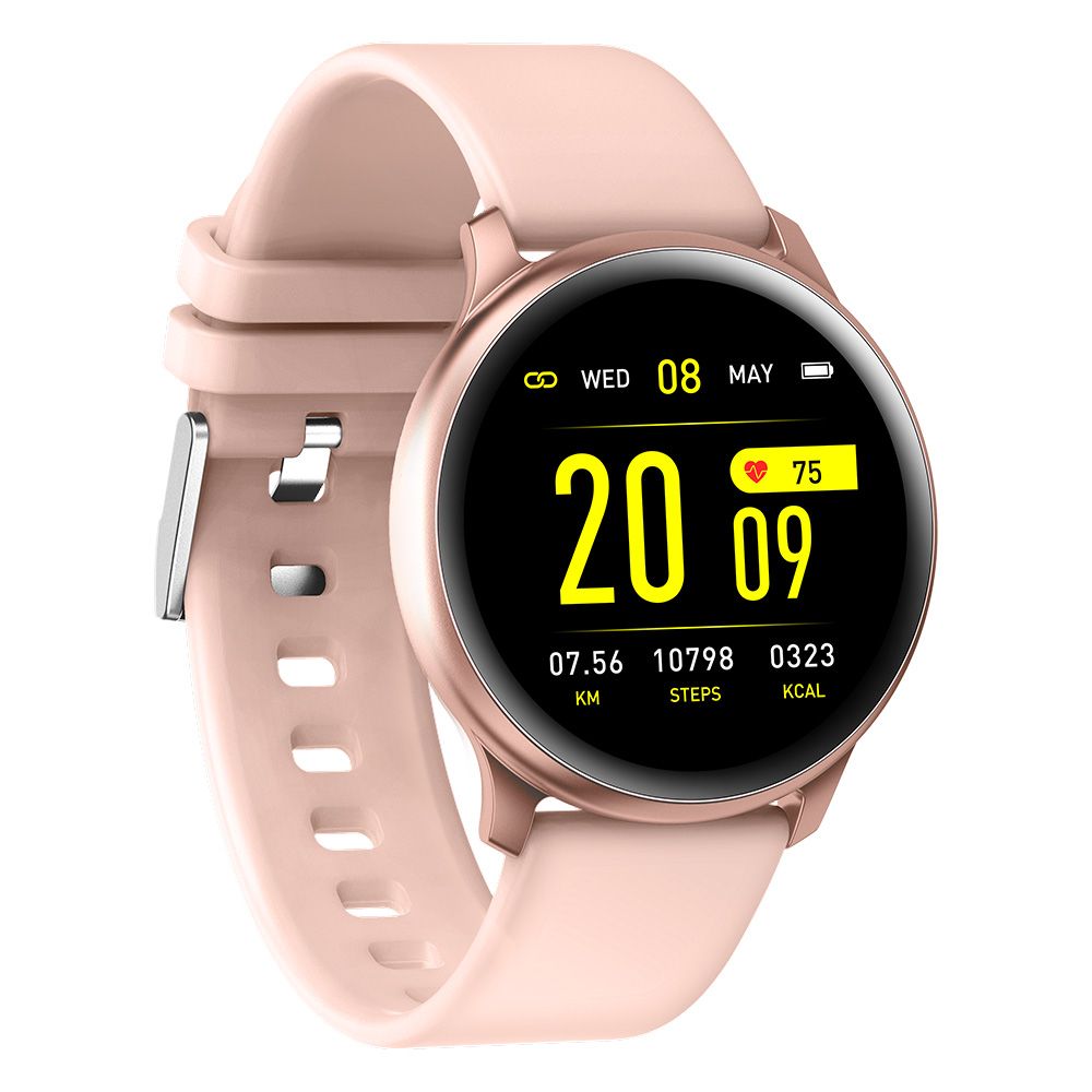 Różowy Smartwatch Giewont GW100-5 Pasek silikonowy - obrazek 2 Różowy Smartwatch Giewont GW100-5 Pasek silikonowy - obrazek 2