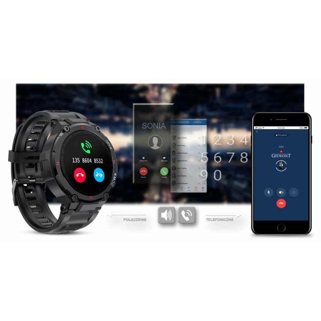 Smartwatch Giewont GW430 1 Czarny 12