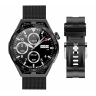 Smartwatch  Rubicon RNCE88-2 Czarny- Czarny Pasek Silikonowy + Czarna Bransoleta