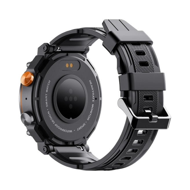 Smartwatch Veltori VT120-1 Czarny Pasek Silikonowy