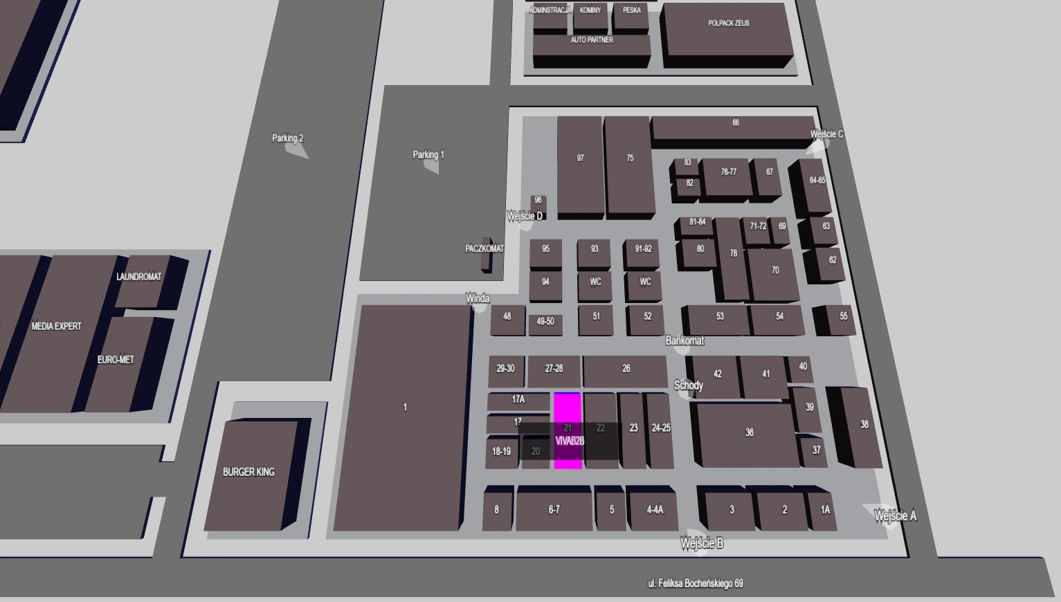 VivaB2B Centrum Handlowe Zaleze